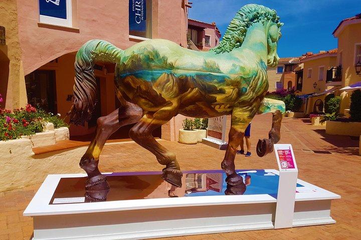Lille gruppe Costa Smeralda P. Cervo San Pantaleo Sardinien ITALIEN
