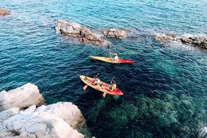 Excursion en kayak à Playa de Aro