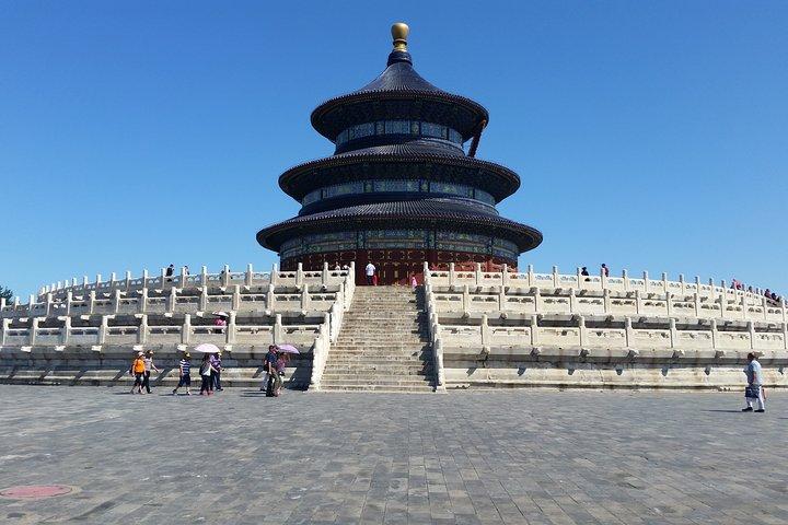 Beijing Private Layover Tour Temple of Heaven, Forbidden City och Qianmen Street
