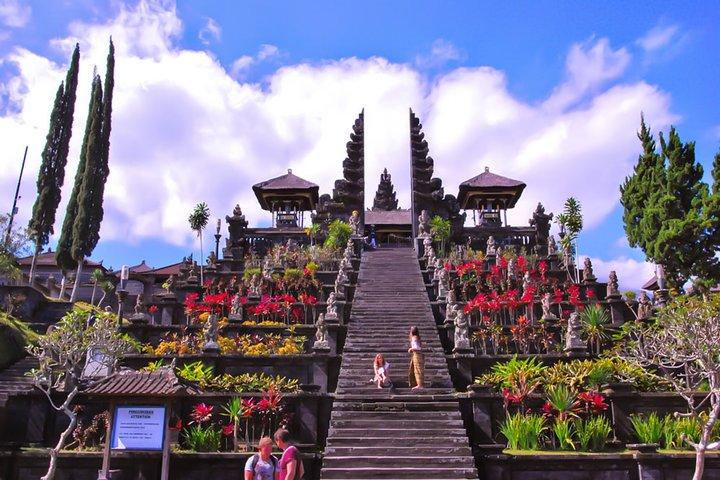 One Day Tour Bali - √Goa Gajah √Penolakan Kintamani √Besakih √Kerthagosa