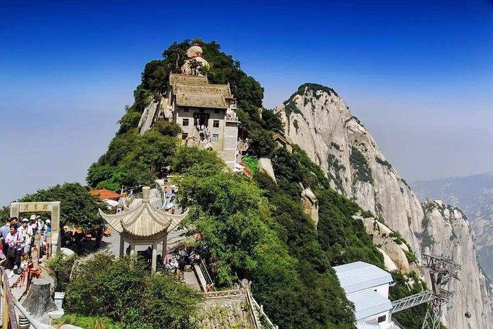 Excursão privada de aventura no Monte Huashan saindo de Xi'an