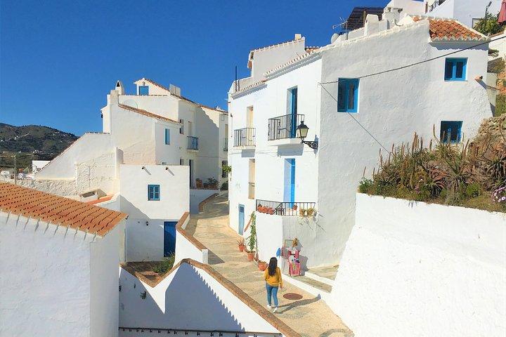 Frigiliana Lille gruppe vandretur og vinsmagningstur fra Malaga
