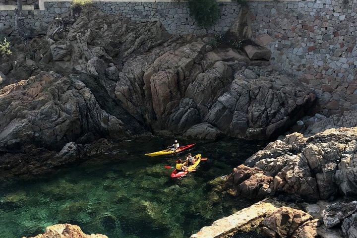 Kajakausflug in Playa de Aro