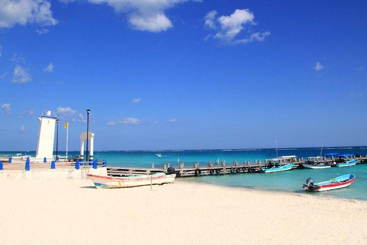 Excursão com snorkel de meio dia em Puerto Morelos