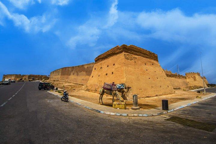 Tour della città di Agadir con tramonto a Agadir Oufella kasbah e souk