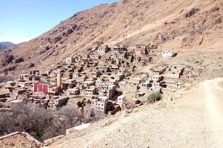 E-Bike Dagtocht van Marrakech naar de Atlas Mountain Imlil-vallei