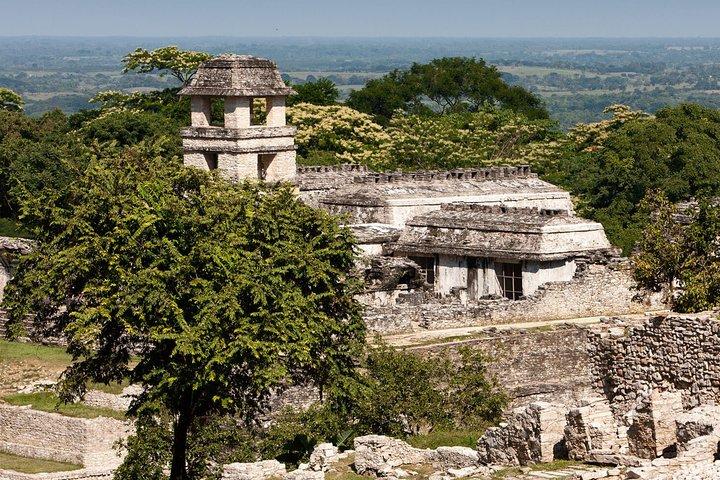 Desde Palenque Zona Arq. Misol Ha, Agua Azul y Traslado a San Cristóbal