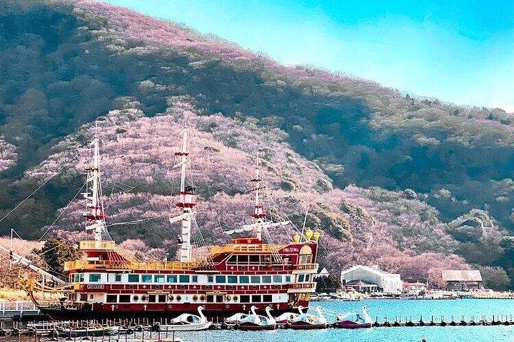 プライベート箱根ツアー-山の眺め富士、自然と文化