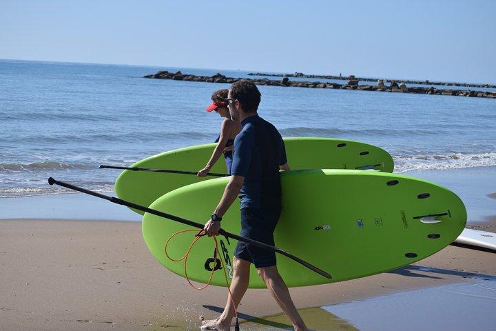 Iniciação ou jornada em Stand Up Paddel (SUP) em El Campello (Alicante)
