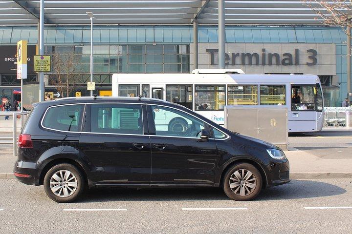 プライベート送迎：ヒースロー空港から、ロンドン・ガトウィック空港への到着または出発の送迎