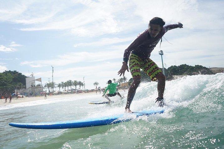 Aula de Surf na Praia do Arpoador com Mandala Rio Surf School