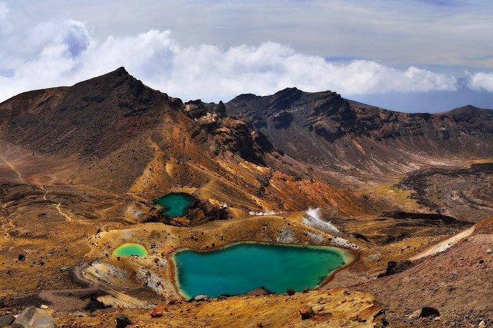 Visite privée [3 jours] : Traversée alpine de Tongariro, chutes Huka et lac Taupō