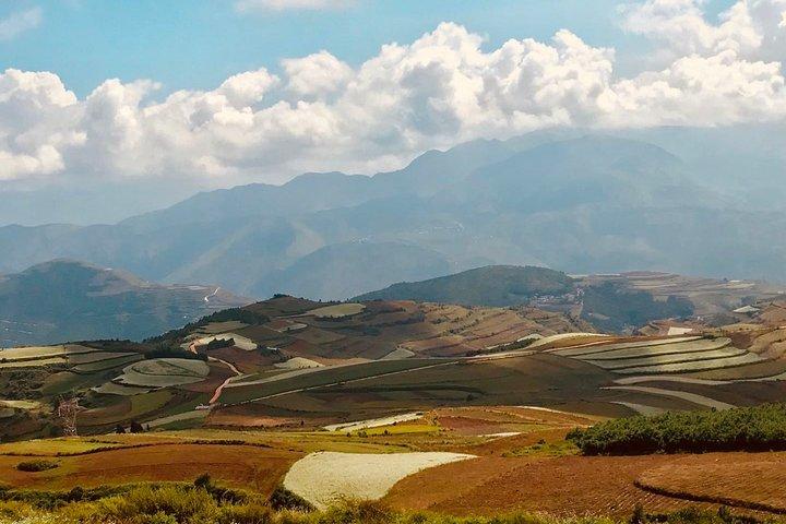 Visite privée d'une nuit à Red Land au départ de Kunming