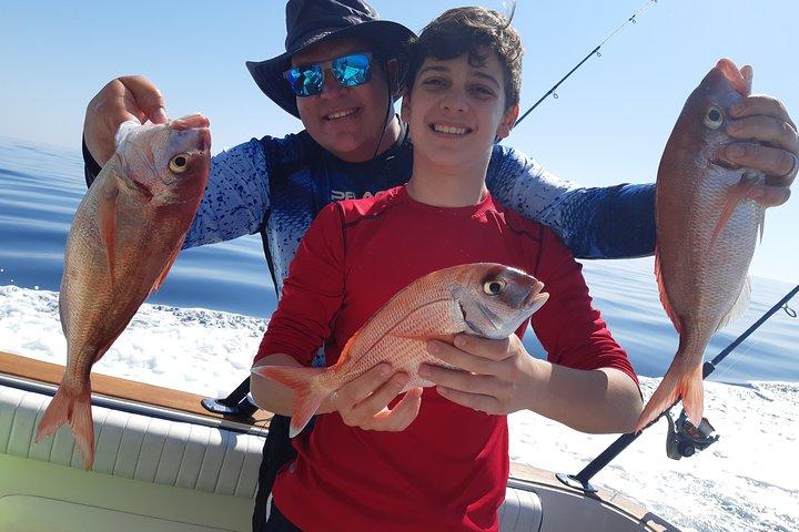 4 timers bundfiskedag med båd fra Marbella