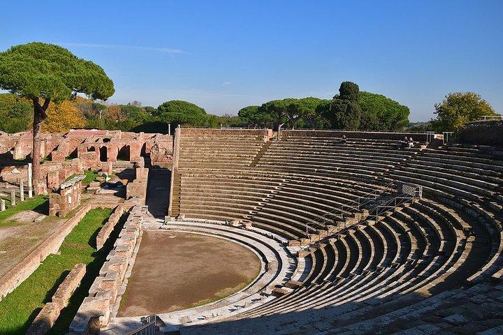 Ganztägiger archäologischer Park der antiken Ruinen von Ostia ab Rom
