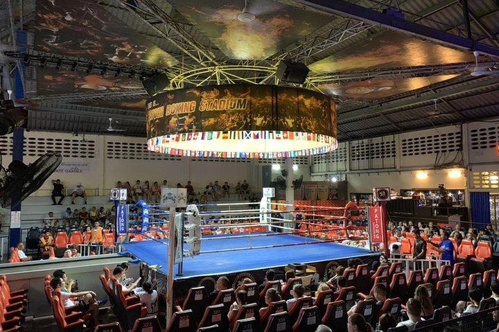 Muay Thai Boxing Match Azione – Stadio Patong
