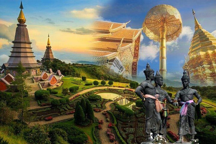 Chiang Mai: Guided City & Temple Discovery med hotel afhentning