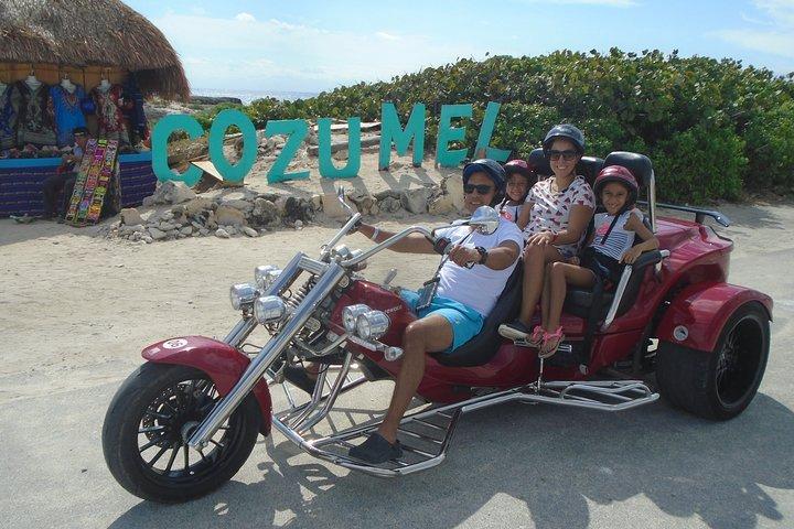 Cozumel Sightseeing Trike Tour