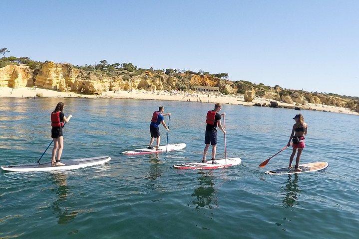 Albufeira Sea Caves & Hidden Beaches Guided SUP Tour