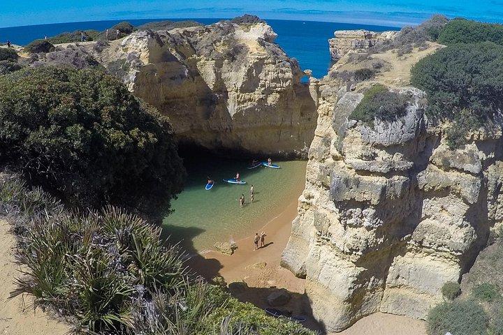 Albufeira Sea Caves & Hidden Beaches Guided SUP Tour