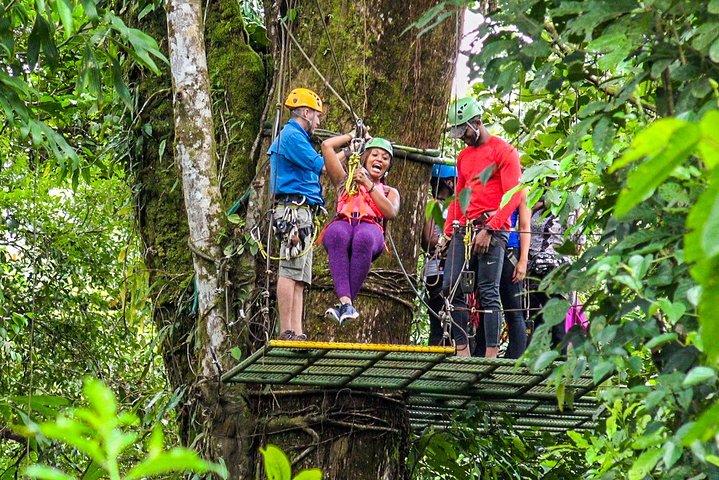 Tour avventuroso in ATV e Zipline Arenal