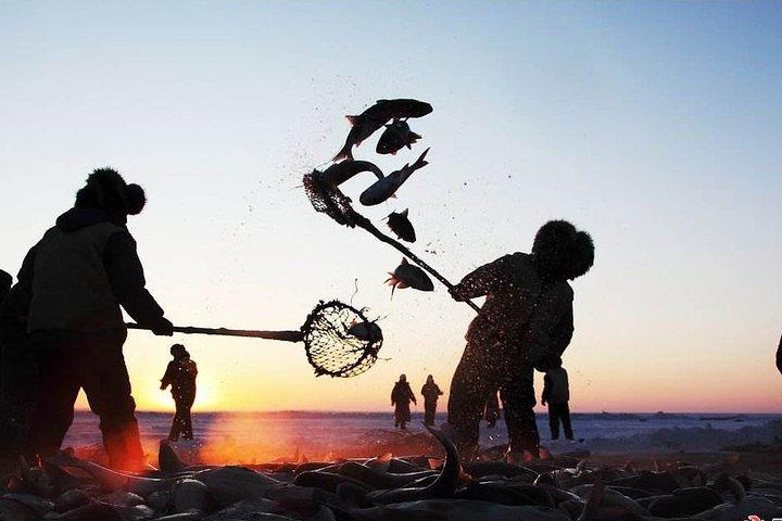 Chagan Lake Winter Fishing Culture Experience från Harbin