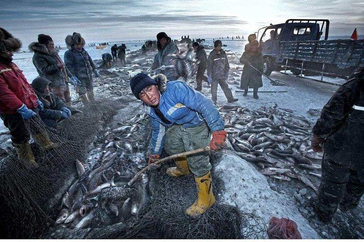 Visite privée de 2 jours à la pêche hivernale du lac Chagan au départ de Harbin