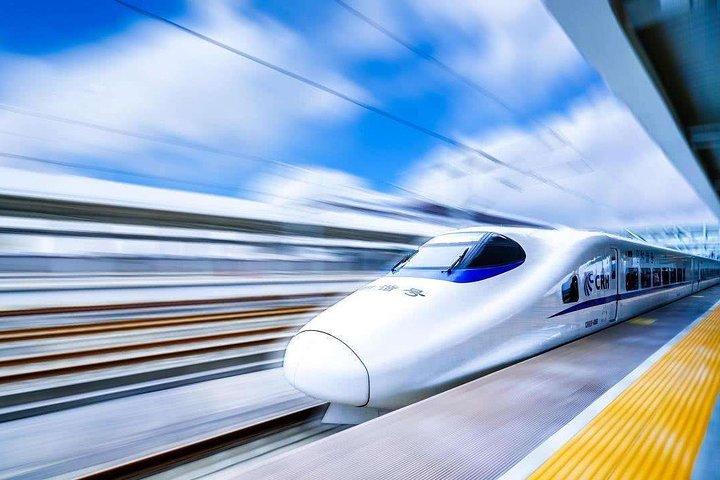 Boleto de tren bala de Hangzhou a Shanghai con traslado a la estación de tren
