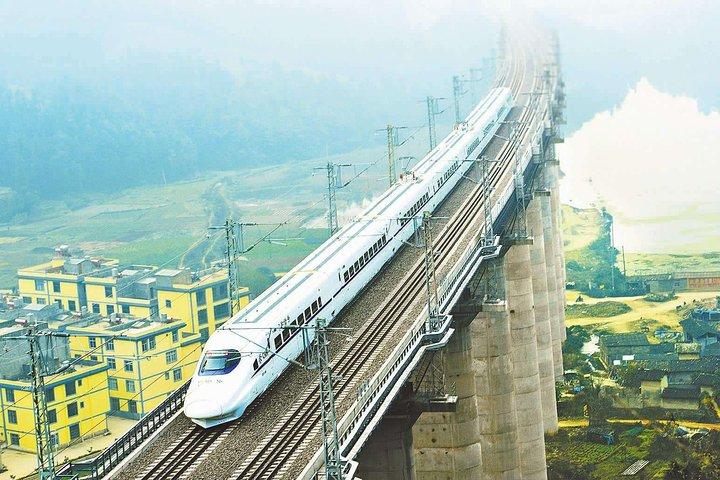 Nanjing nach Shanghai Bullet Train Ticket mit Bahnhofstransfer