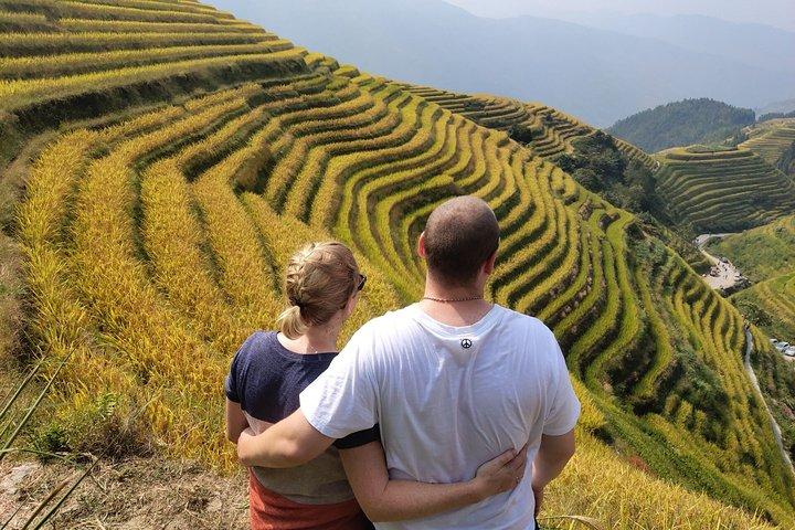 Tour privado de 8 días a Zhangjiajie, Fenghuang, Sanjiang, Longji, Guilin y Beijing