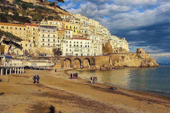 ローマからソレントとポジターノへの日帰り旅行、ラ・タリアータ農場でのlucnh
