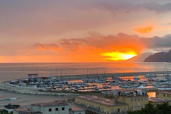 ローマからソレントとポジターノへの日帰り旅行、ラ・タリアータ農場でのlucnh
