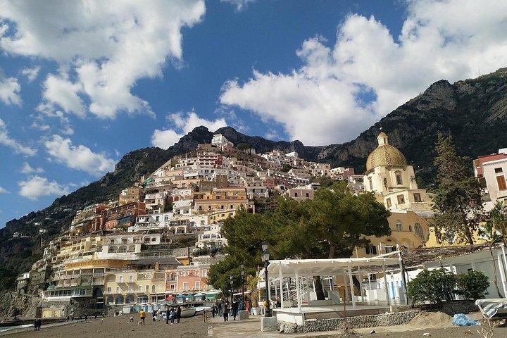 ローマからソレントとポジターノへの日帰り旅行、ラ・タリアータ農場でのlucnh