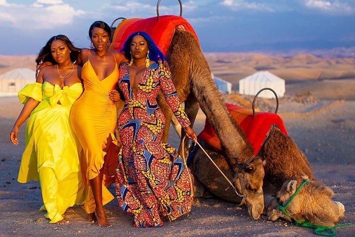 Marrakech: Desert Agafay & Berber Villages Day Tour & Camel Ride
