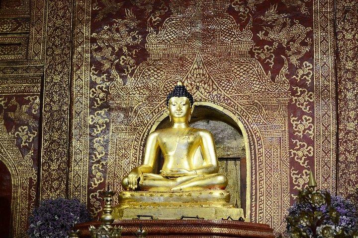 Bedste dagstur Chiangmai City Temple+Doi Suthep+Wat Palad+Home Industries