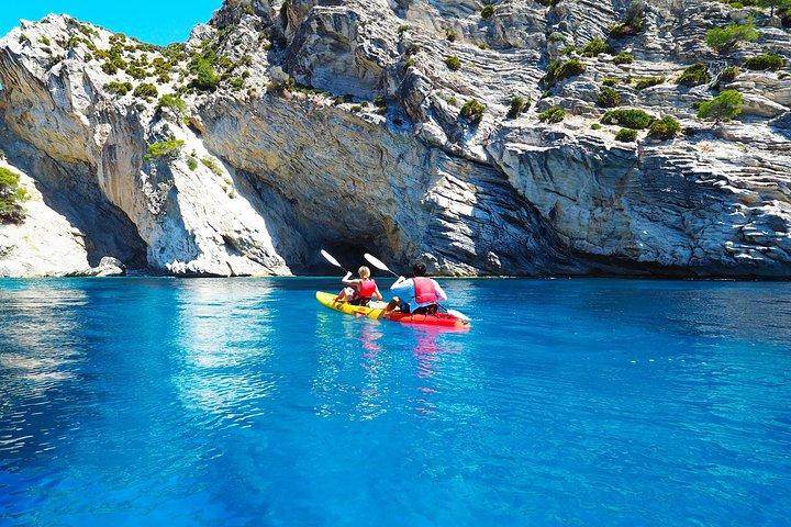 Belle excursion en kayak de Sant Elm à Cala en Tió