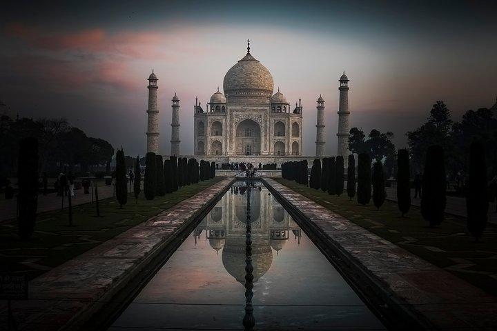 De Delhi: Tour du Taj Mahal Sunrise Agra Fort et Baby Taj