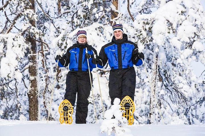 Schneeschuherlebnis im Lapplandwald - Rovaniemi