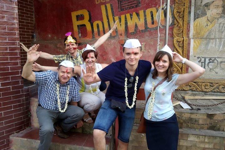 Privat Mumbai City Tour och Bollywood Tour Combo med transport