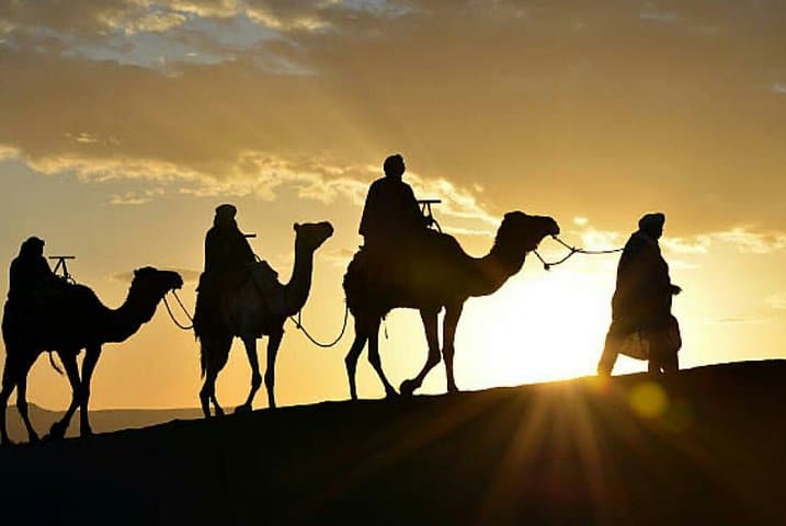 Agadir Camel Ride with Couscous & barbecue