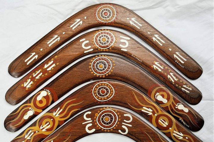 Lær at smide en rigtig Aborignal tilbagevendende boomerang i Brisbane, Australien