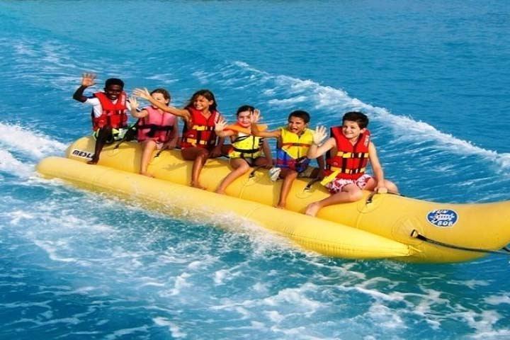 Watersportactiviteitenpakket: Sea Walker, Banana Boat & Jet Ski