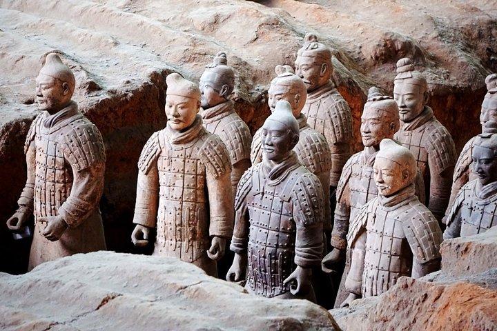 Xi'an Terrakotta-Krieger Private Tagestour von Shanghai mit dem Flugzeug