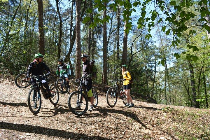 Electric mountain biking in Annecy
