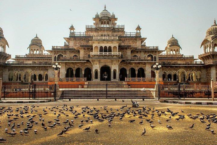 インド人家族とのディナーを含むガイド付きジャイプール ツアー