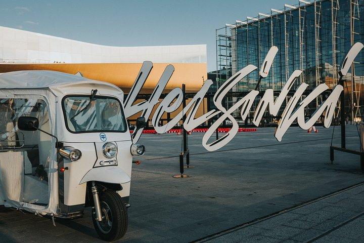 Visite guidée privée en TukTuk à Helsinki 1,5 heures