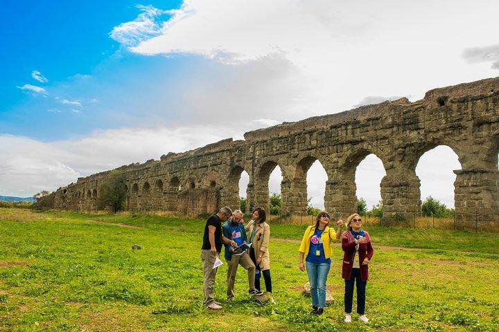 Paseo rural romano: Catacumbas, Acueductos y Vía Apia