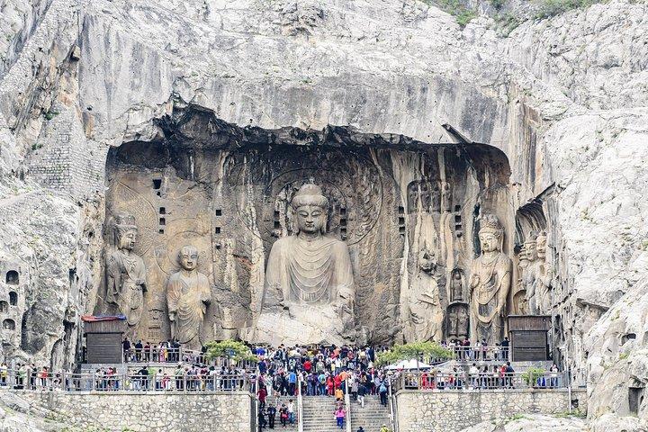 Luoyang Ausflug mit dem Hochgeschwindigkeitszug mit Longmen Grottoes & White Horse Temple