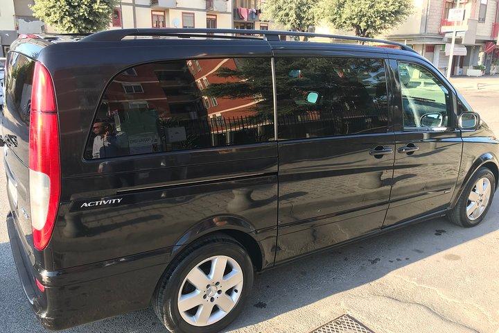 Traslado privado de Roma a Positano Mercedes
