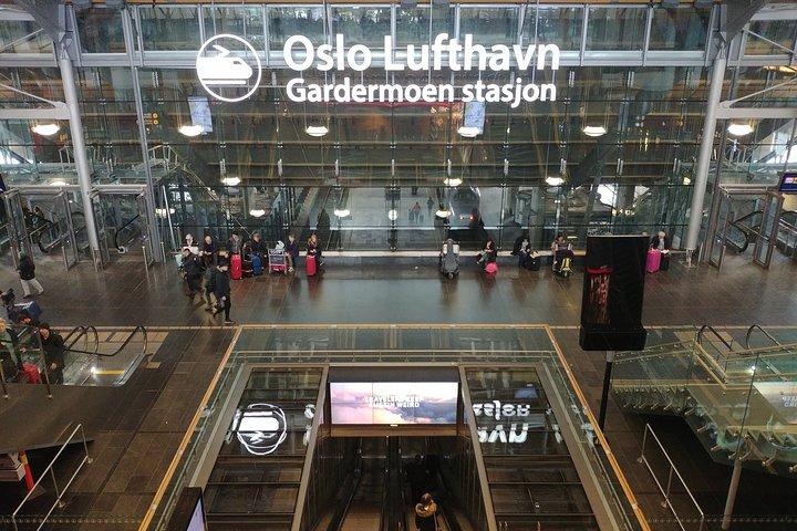 Transfert privé du centre d'Oslo à l'aéroport d'Oslo